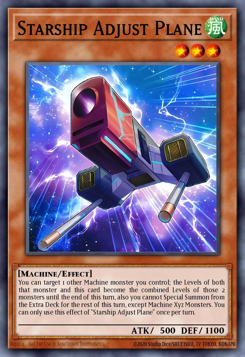 Starship Adjust Plane Maze of Muertos card