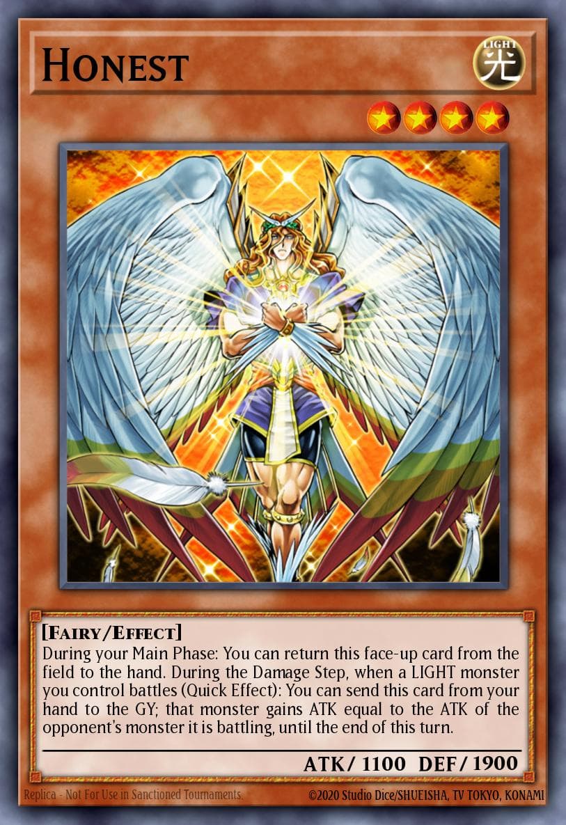 Honest Realm of Light Structure Deck card