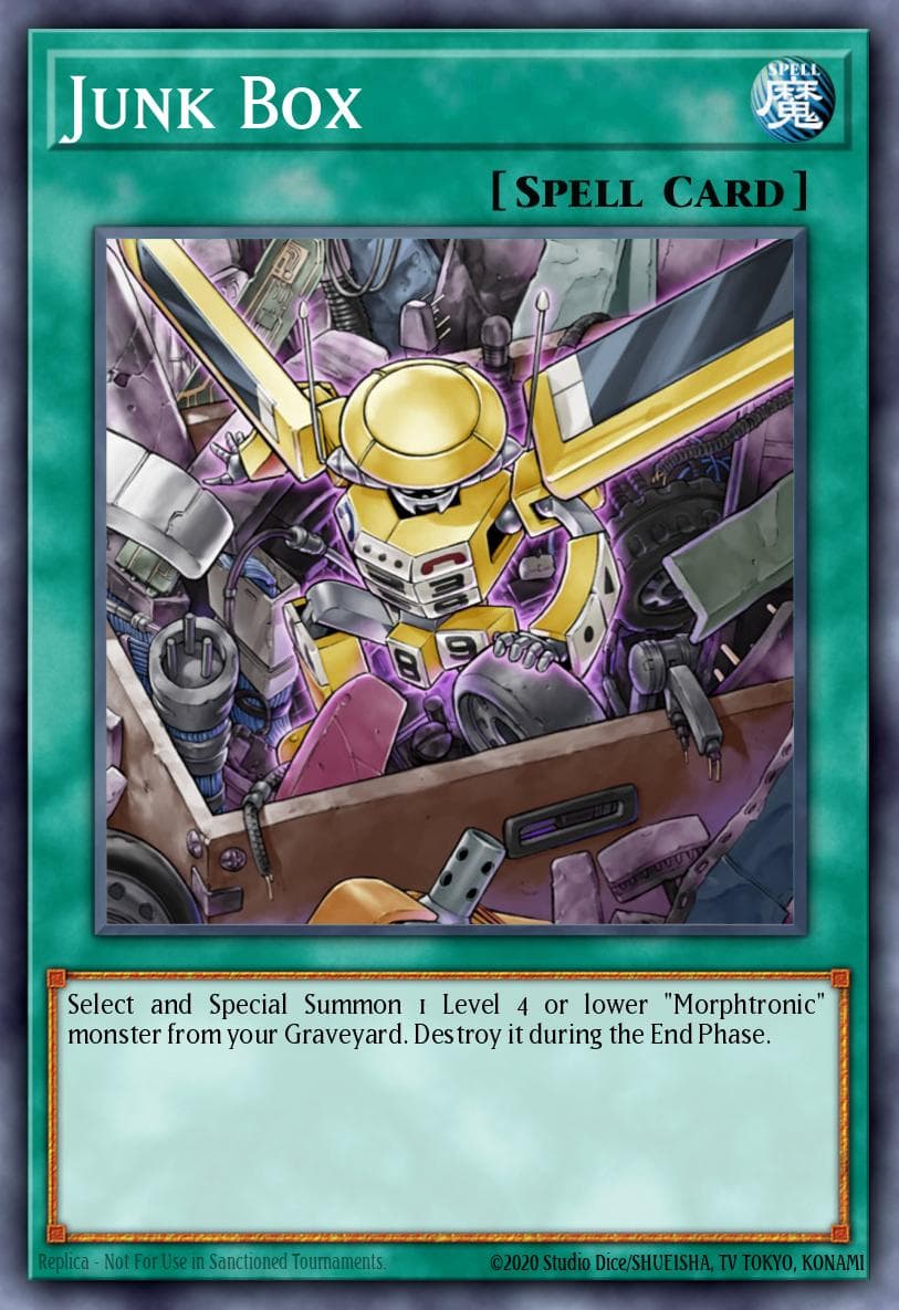 Junk Box 遊戲王 card