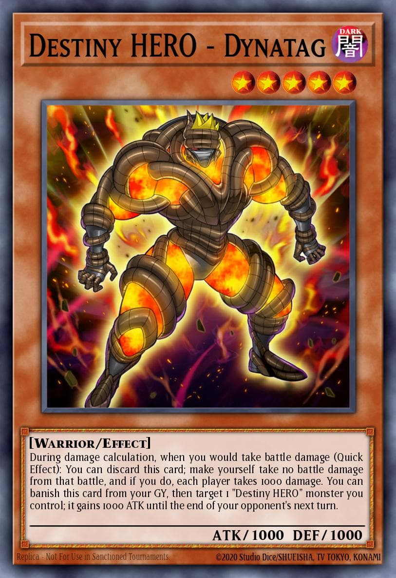 Destiny HERO - Dynatag Destiny Soldiers card