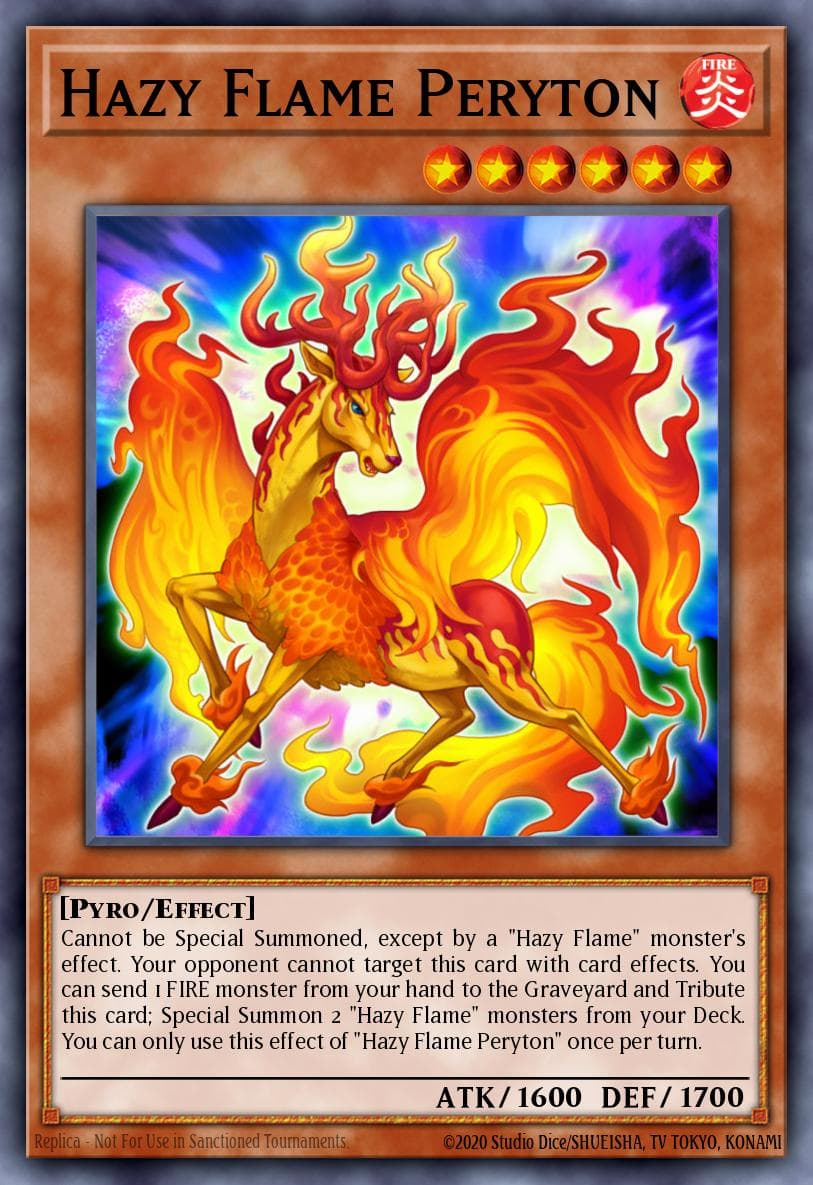 Hazy Flame Peryton Cosmo Blazer: Special Edition card