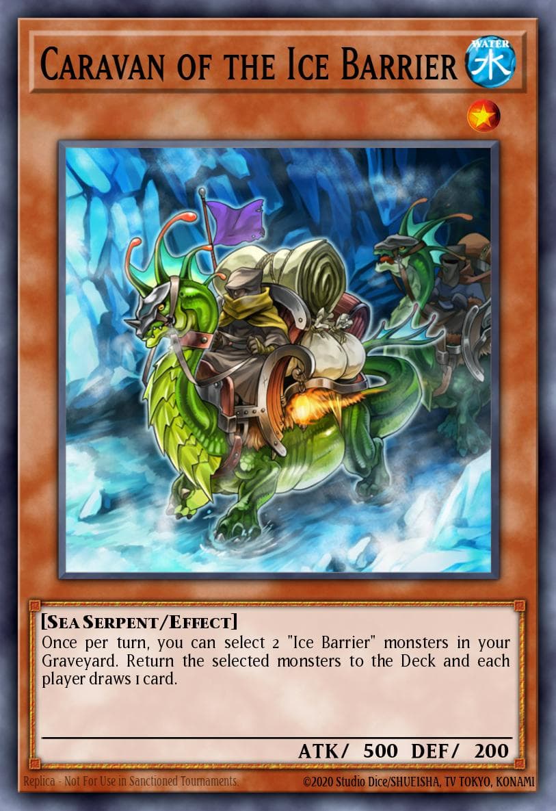 Caravan of the Ice Barrier Hidden Arsenal 3 card