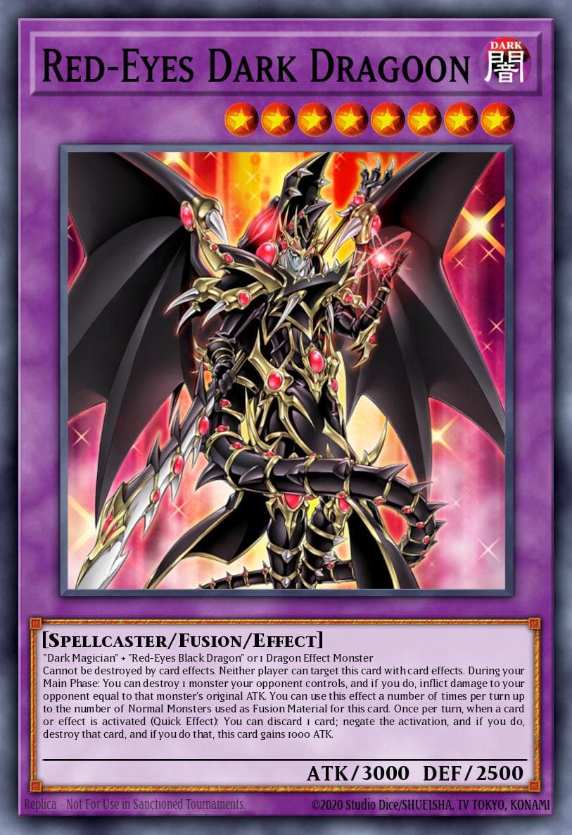 Red-Eyes Dark Dragoon 2022 Tin of the Pharaoh's Gods card