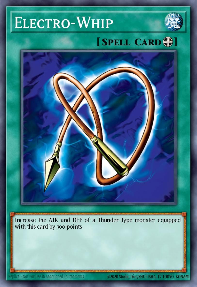 Electro-Whip Legend of Blue Eyes White Dragon card