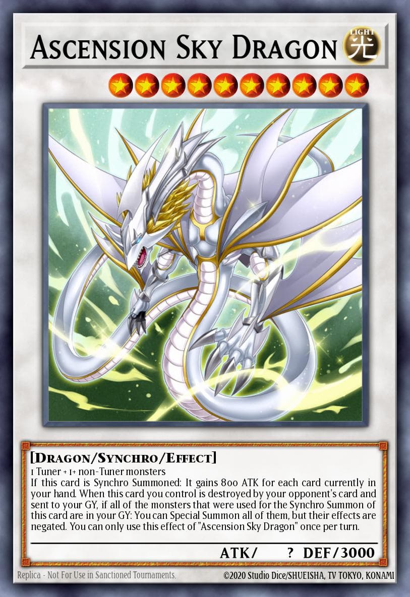 Ascension Sky Dragon Legendary Hero Decks card