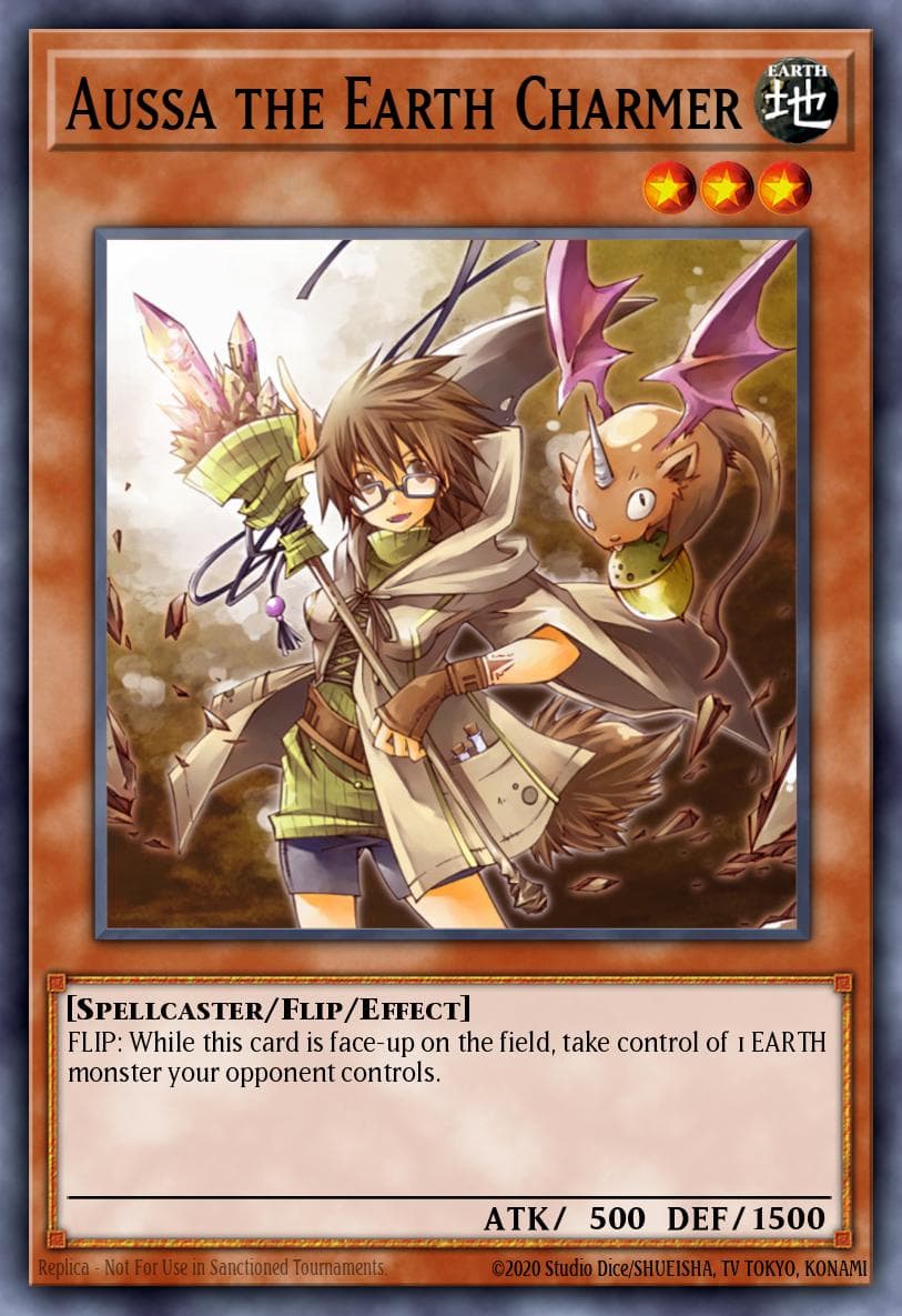 Aussa the Earth Charmer Dark Revelation Volume 3 card