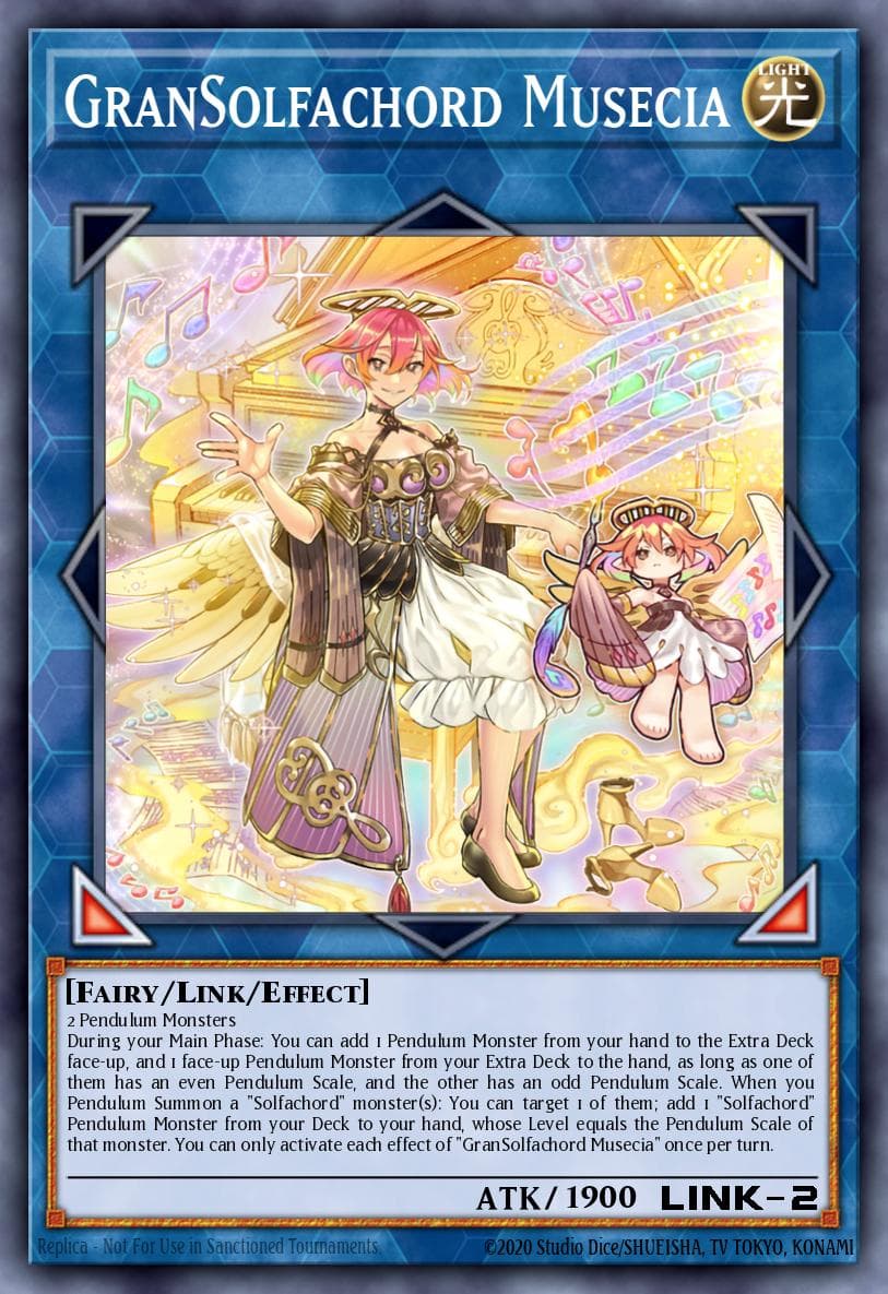 GranSolfachord Musecia Dawn of Majesty Premiere! promotional card card