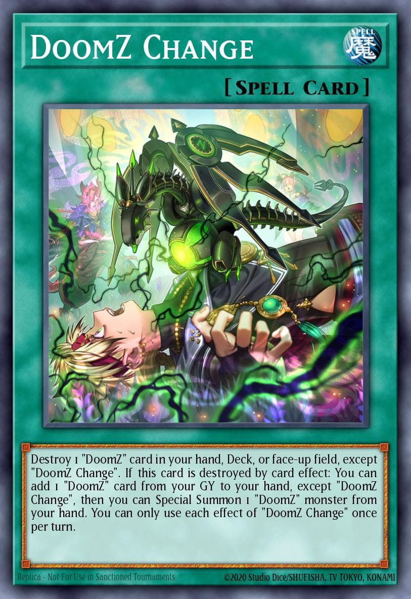 DoomZ Change Burst Protocol card