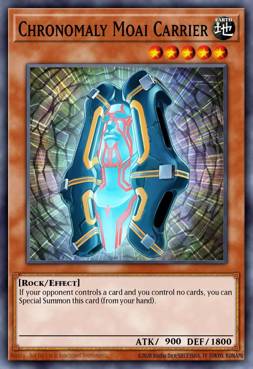 Chronomaly Moai Carrier 2014 Mega-Tin Mega Pack card