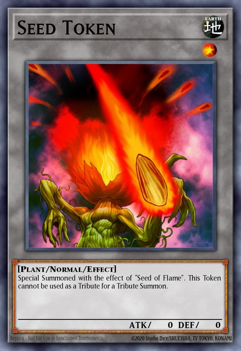 Seed Token 遊戲王 card