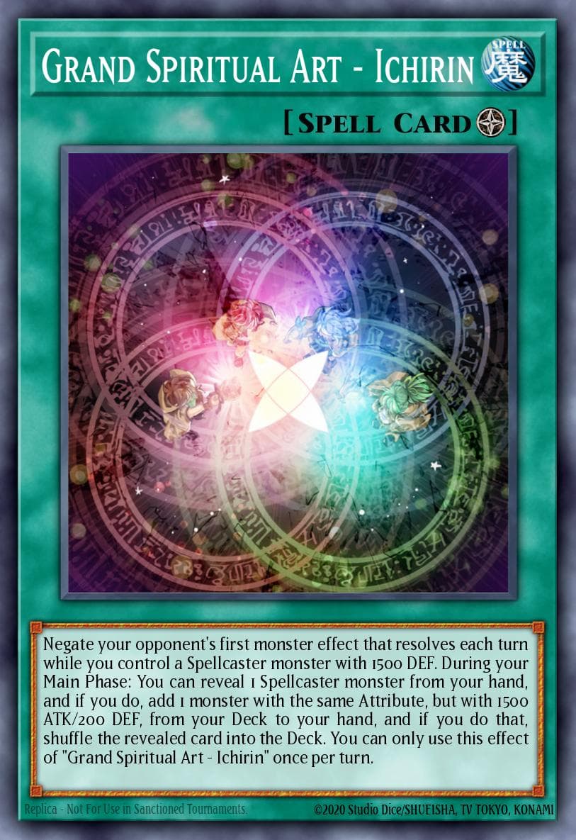 Grand Spiritual Art - Ichirin THE CHRONICLES DECK: Spirit Charmers (All-Foil Edition) card