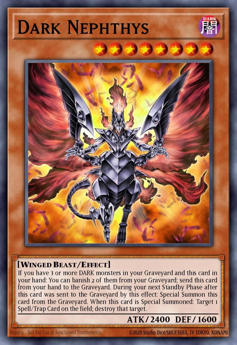 Dark Nephthys Phantom Darkness: Special Edition card