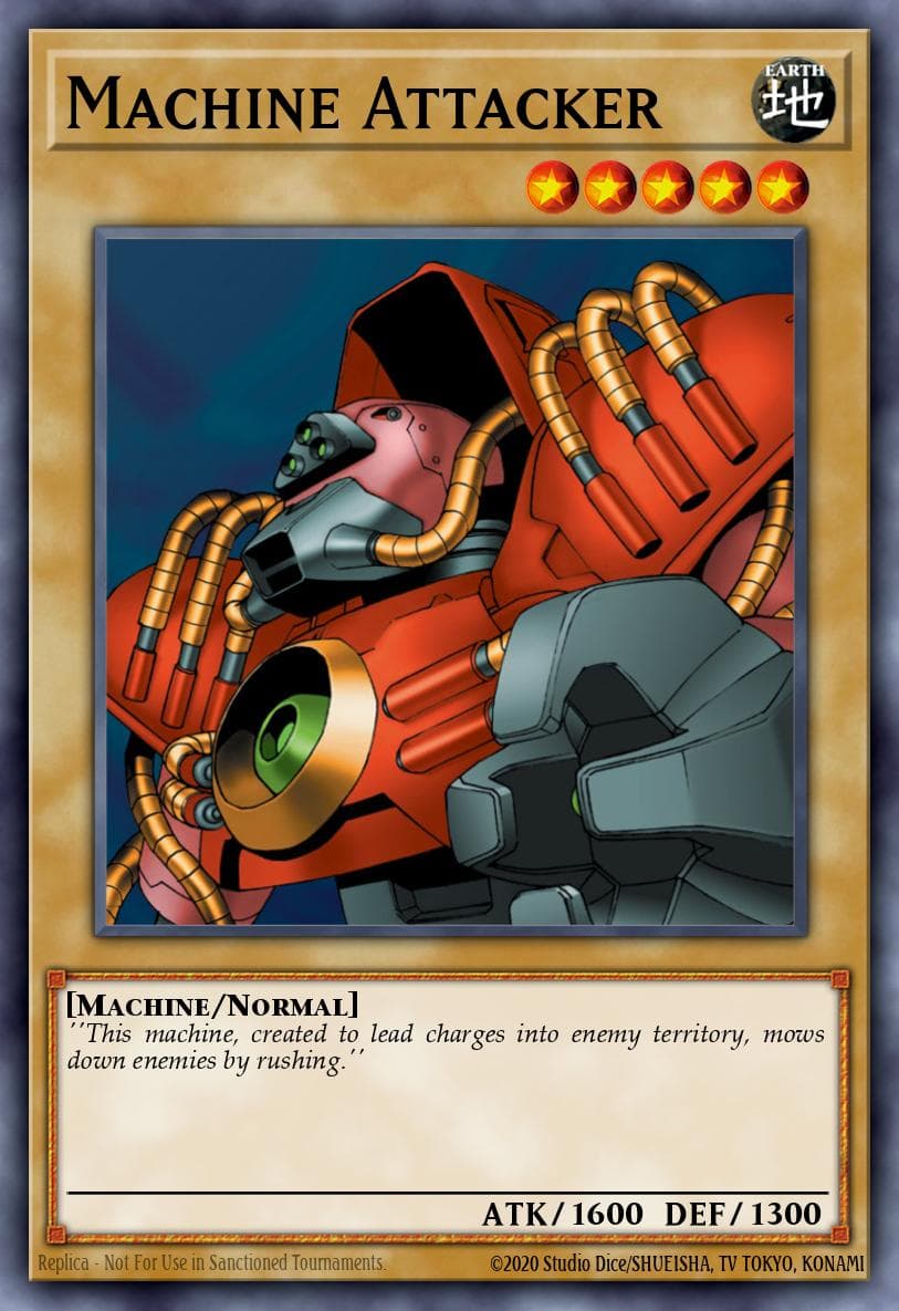 Machine Attacker 游戏王 card