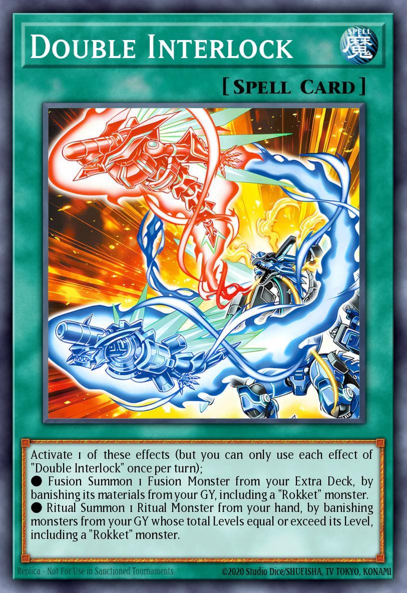 Double Interlock Burst Protocol card