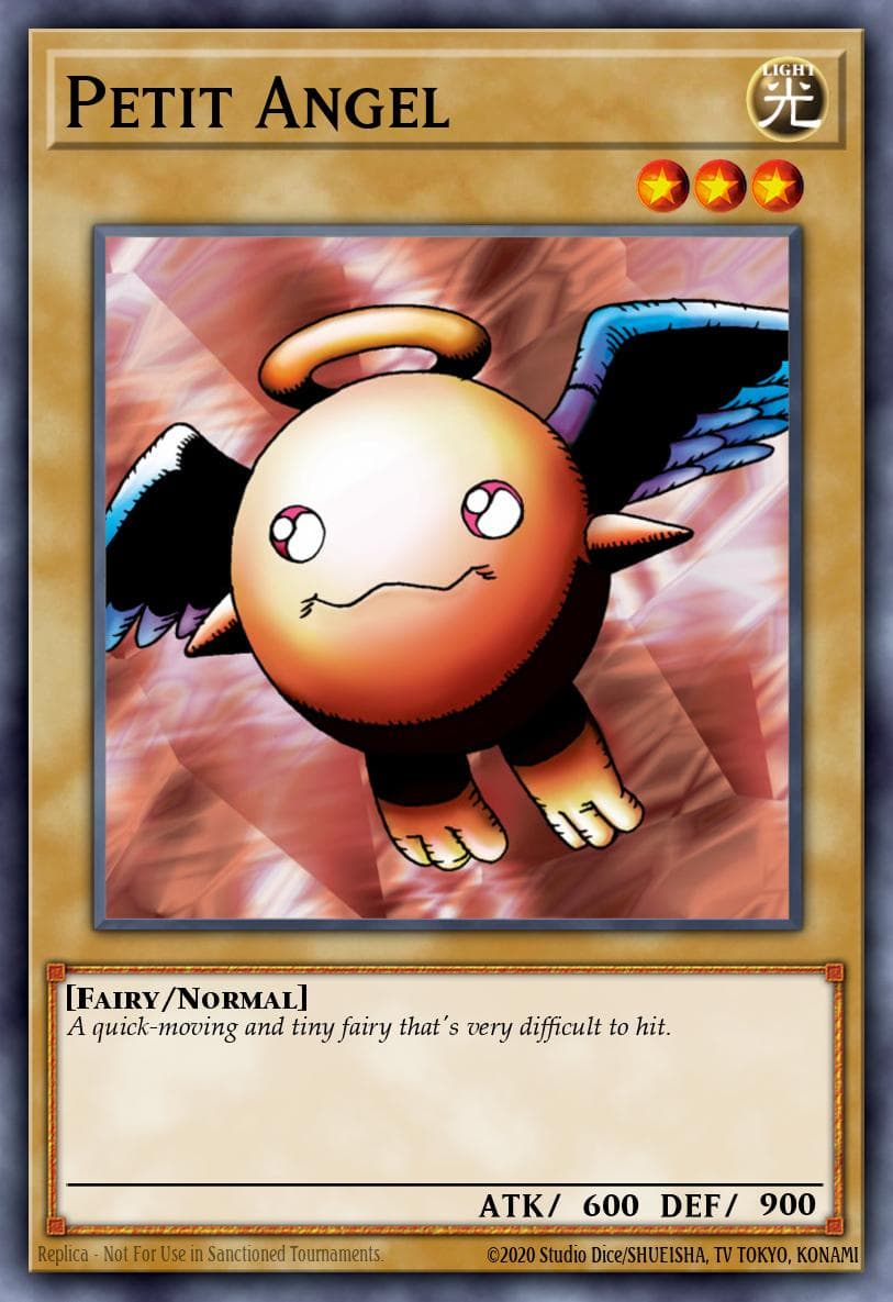 Petit Angel Magic Ruler card