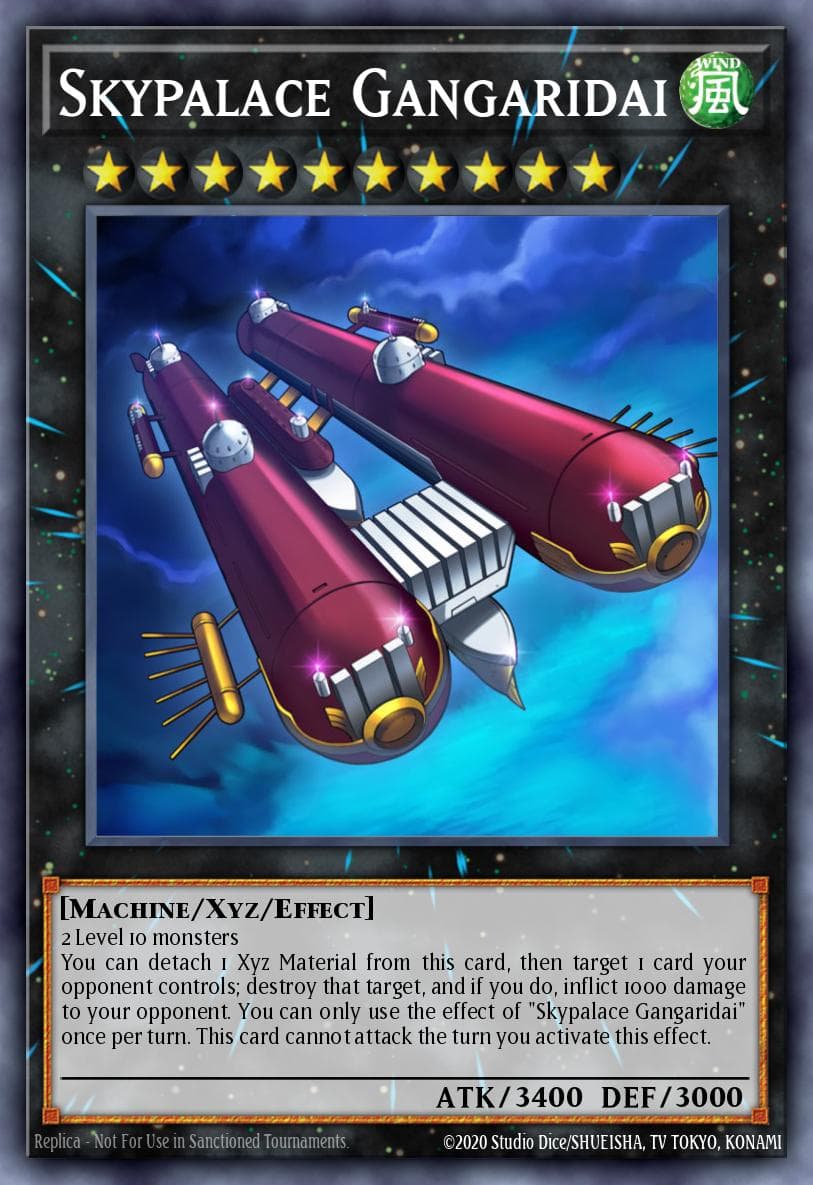 Skypalace Gangaridai Number Hunters card