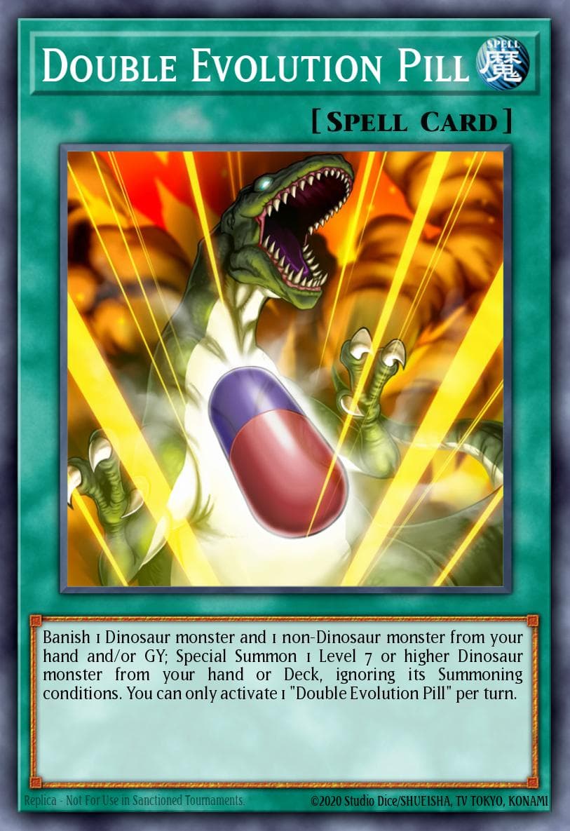 Double Evolution Pill Duel Overload card