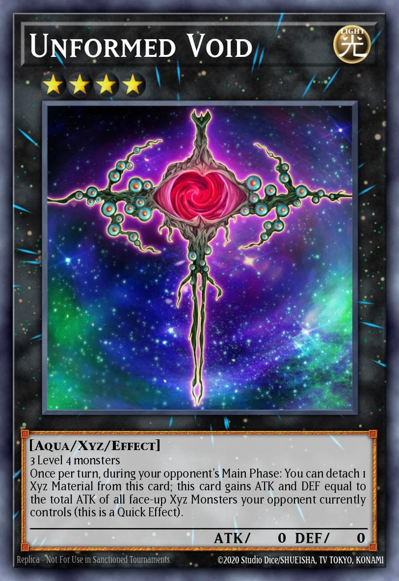 Unformed Void Number Hunters card