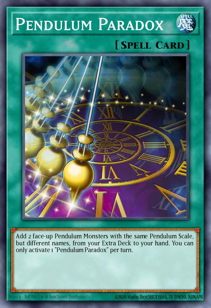 Pendulum Paradox 2018 Mega-Tin Mega Pack card