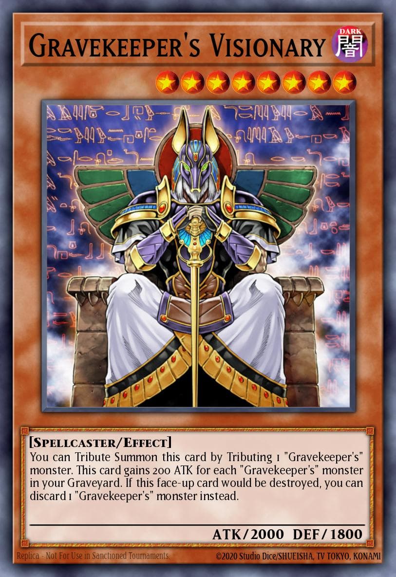 Gravekeeper's Visionary Structure Deck: Marik (TCG) card