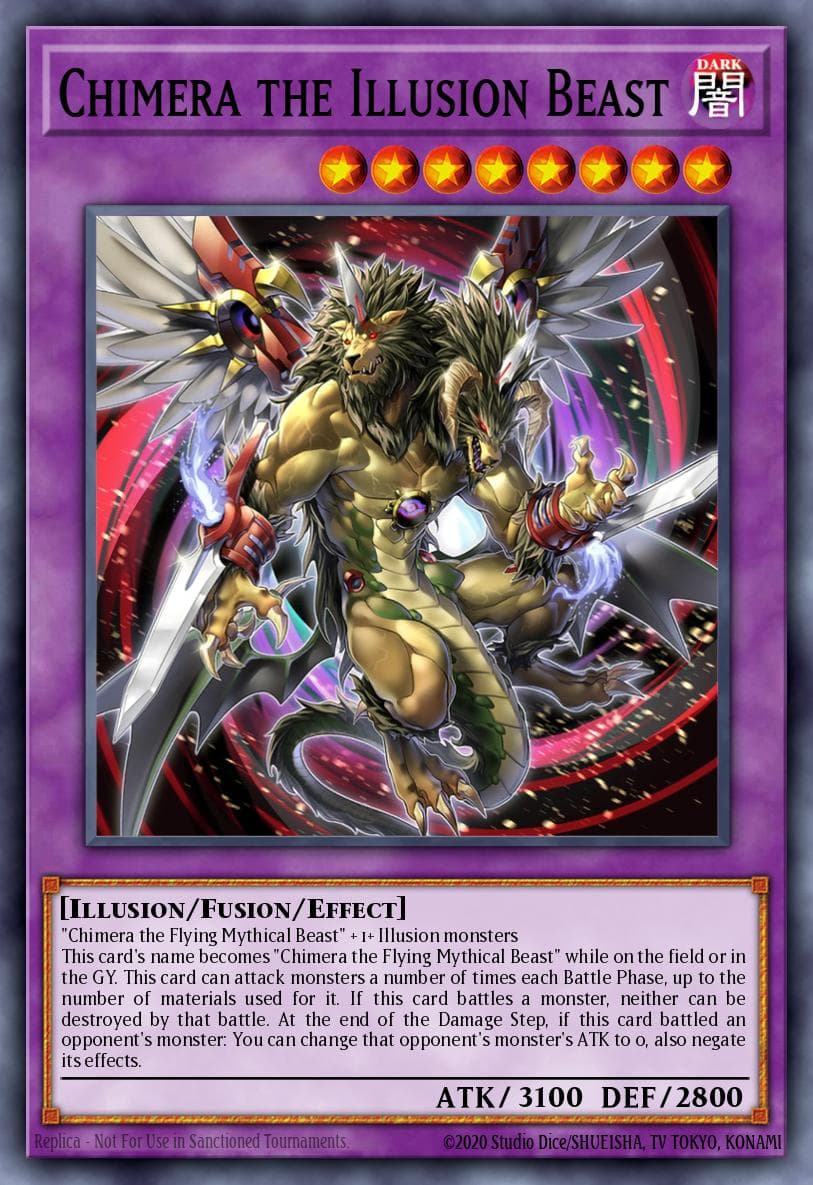 Chimera the Illusion Beast Duelist Nexus card