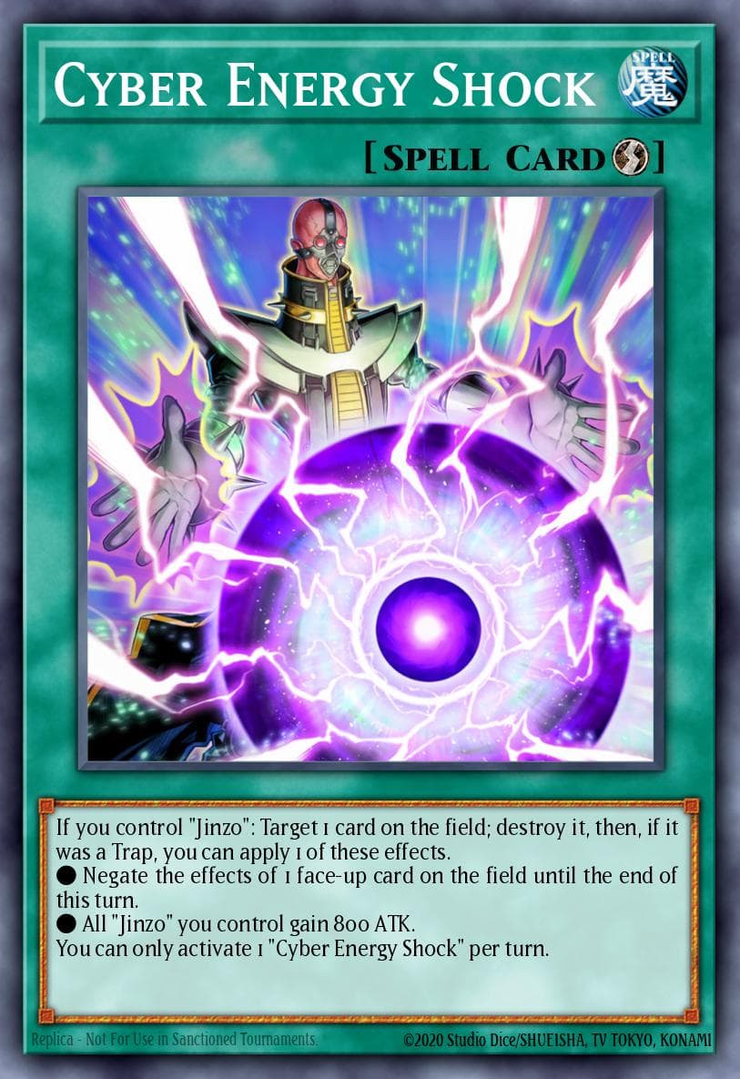Cyber Energy Shock Legendary Duelists: Rage of Ra card