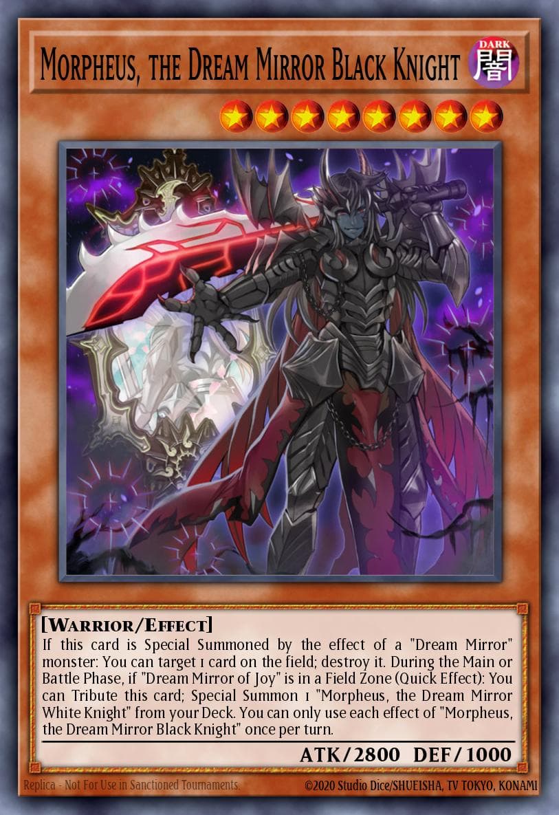 Morpheus, the Dream Mirror Black Knight Rising Rampage Special Edition card