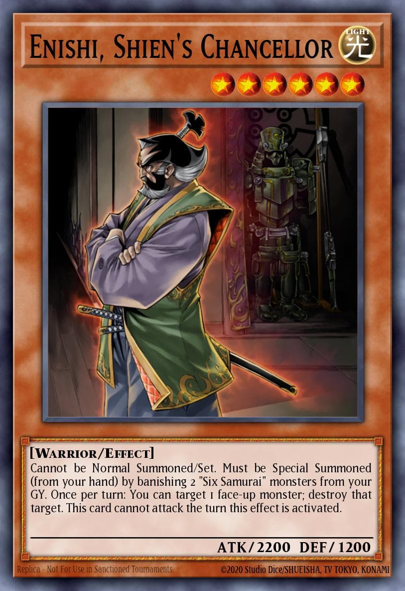 Enishi, Shien's Chancellor Ra Yellow Mega Pack: Special Edition card