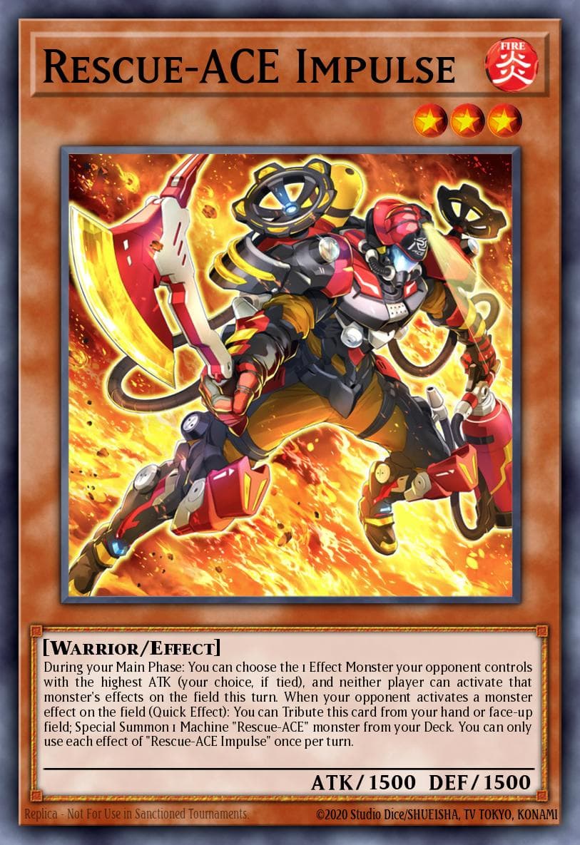 Rescue-ACE Impulse Amazing Defenders card