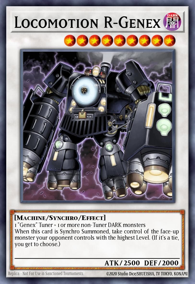 Locomotion R-Genex Hidden Arsenal 3 card