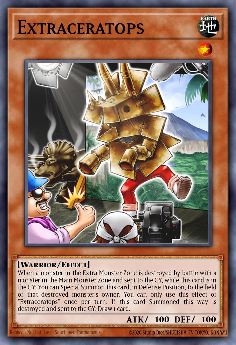 Extraceratops Savage Strike Special Edition card
