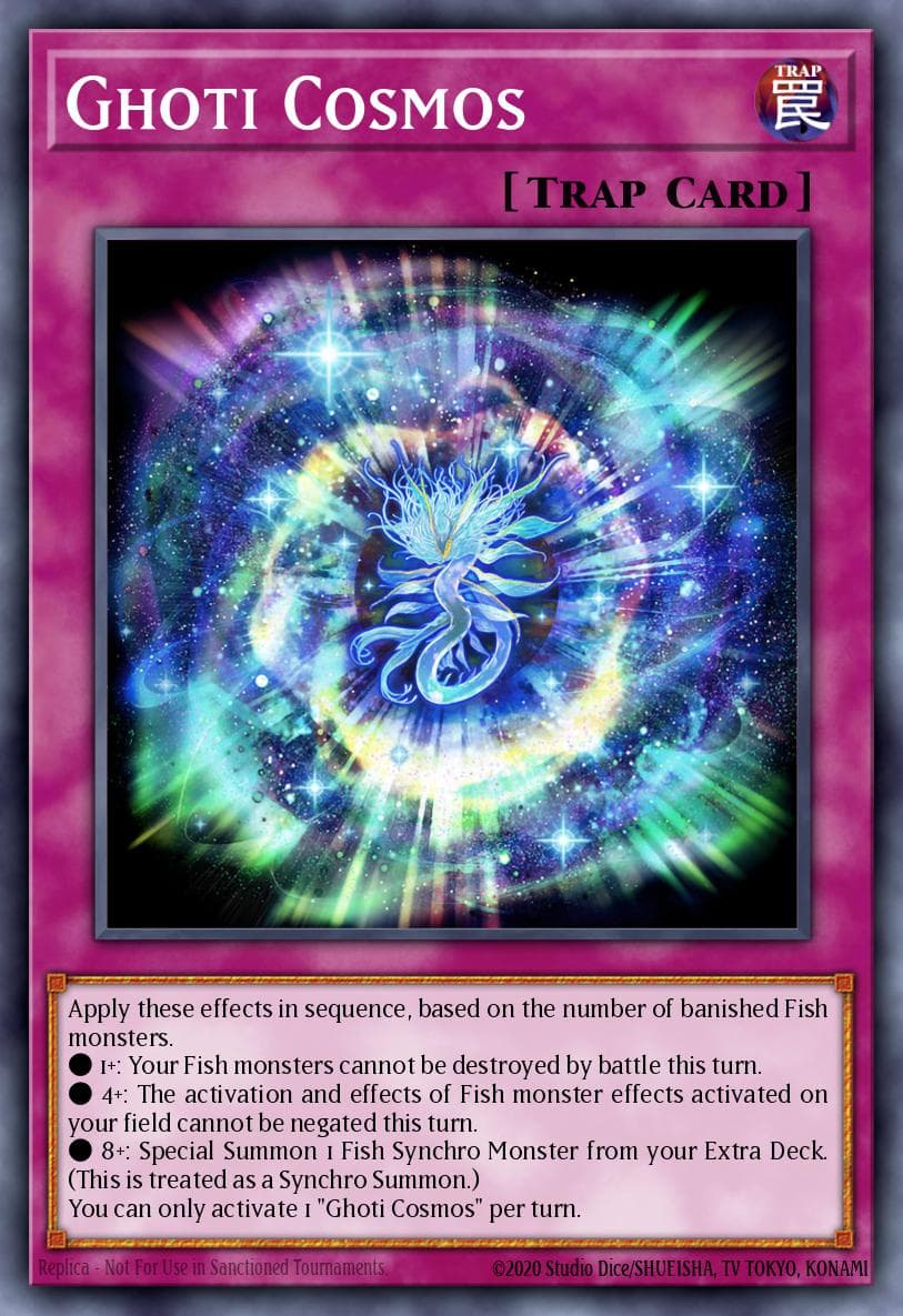 Ghoti Cosmos Darkwing Blast card