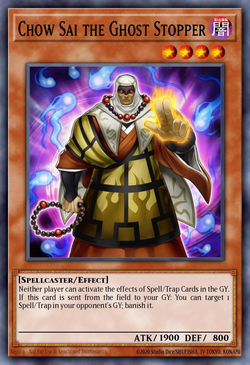 Chow Sai the Ghost Stopper Dimension Force card