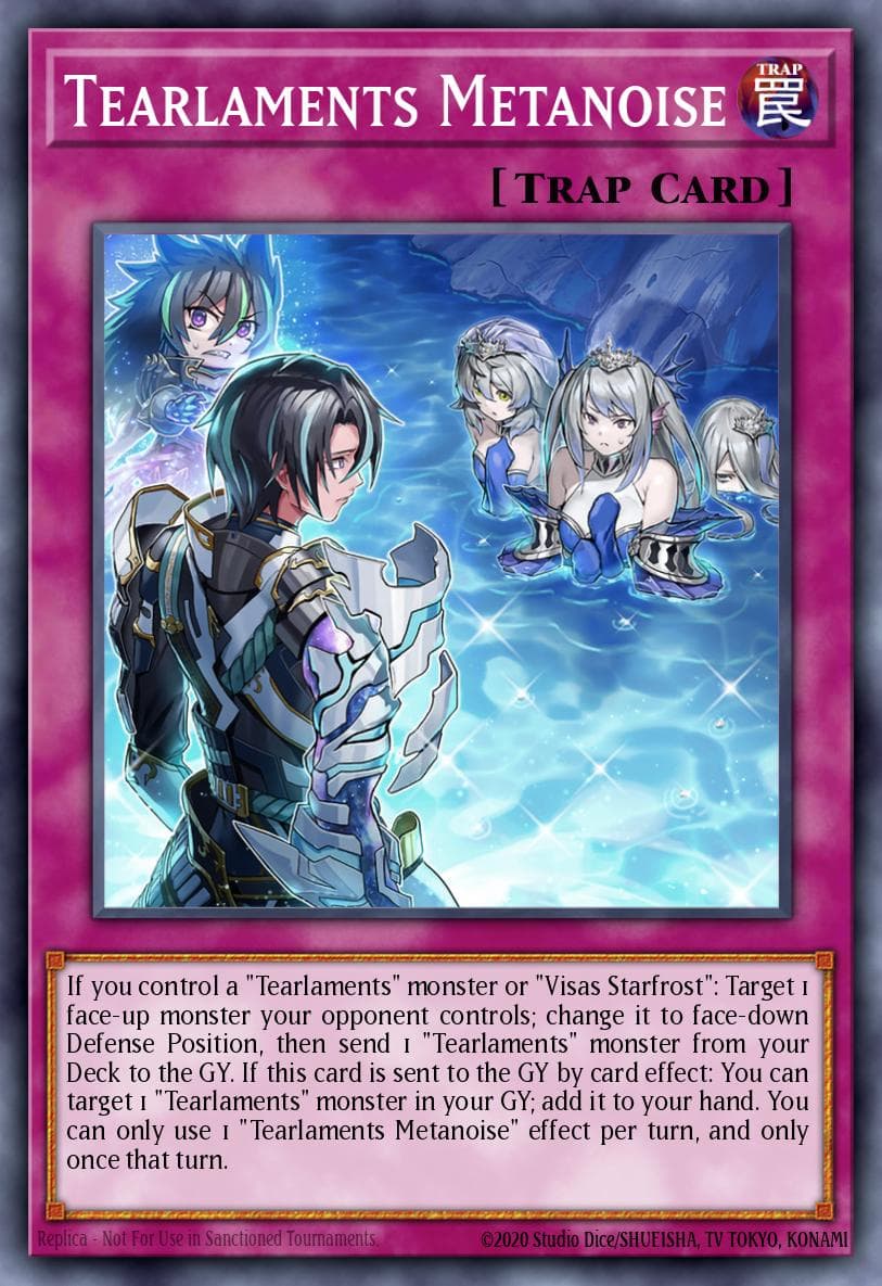 Tearlaments Metanoise Power of the Elements card
