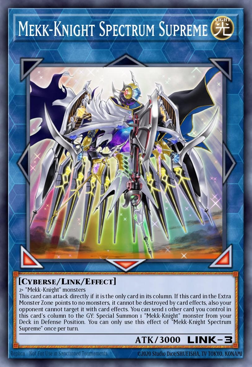 Mekk-Knight Spectrum Supreme 2018 Mega-Tin Mega Pack card