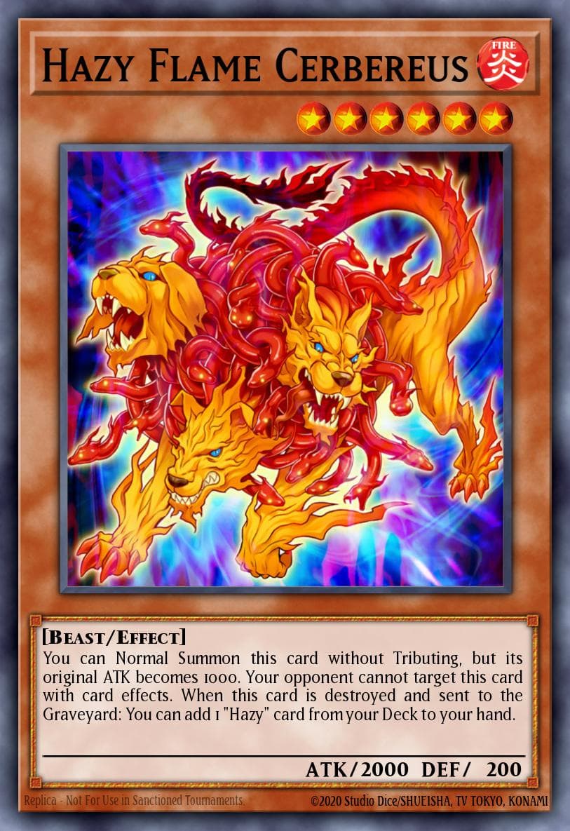 Hazy Flame Cerbereus Cosmo Blazer: Special Edition card