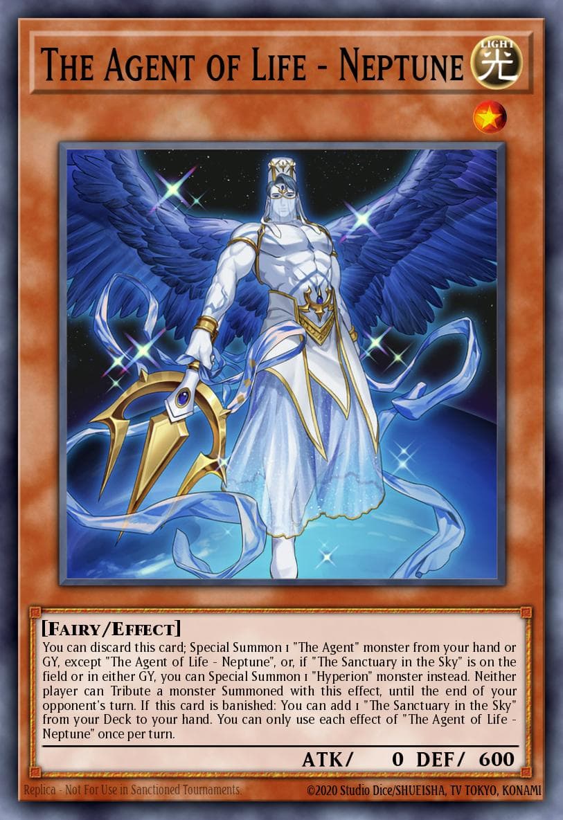 The Agent of Life - Neptune Ghosts From the Past: The 2nd Haunting card