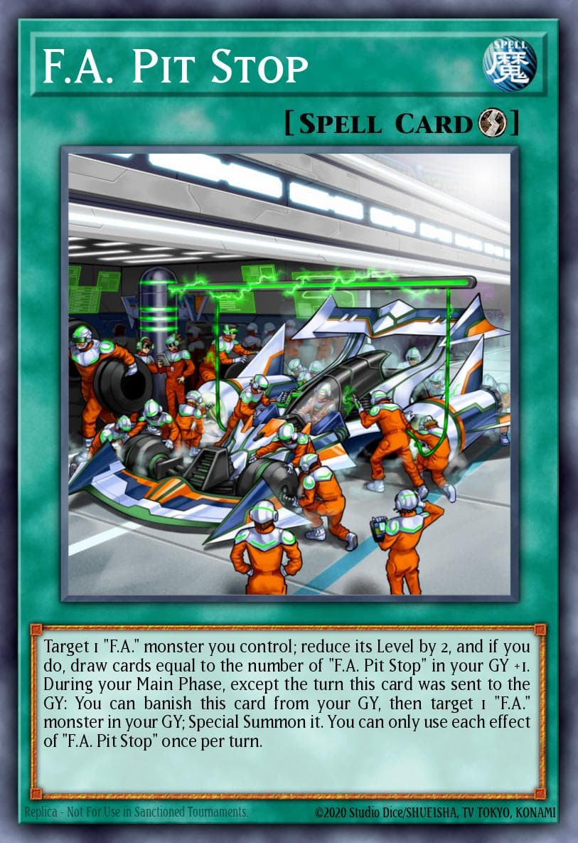 F.A. Pit Stop 2018 Mega-Tin Mega Pack card