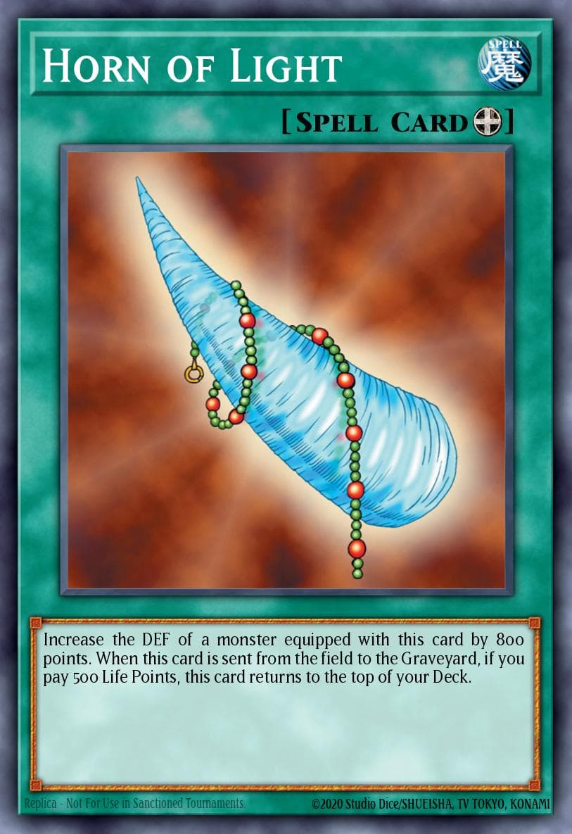 Horn of Light Spell Ruler card