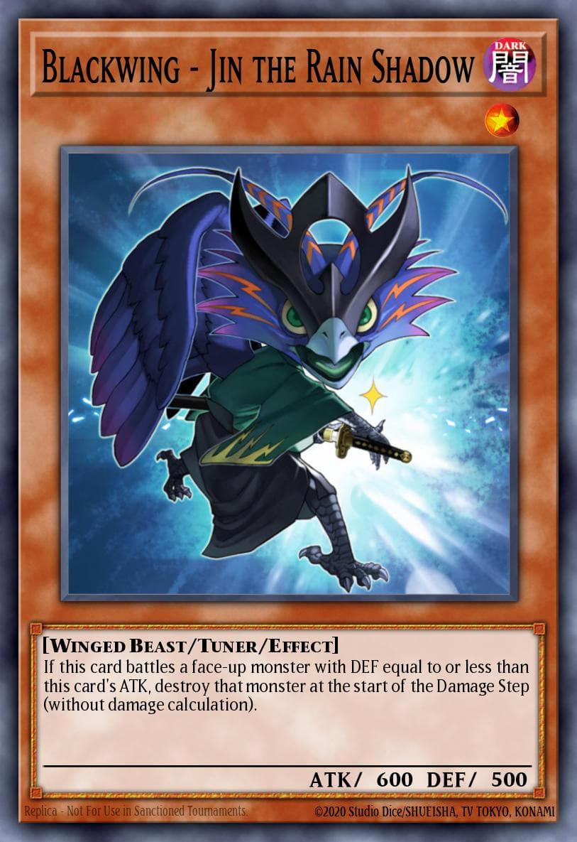 Blackwing - Jin the Rain Shadow Extreme Victory Sneak Peek Participation Card card