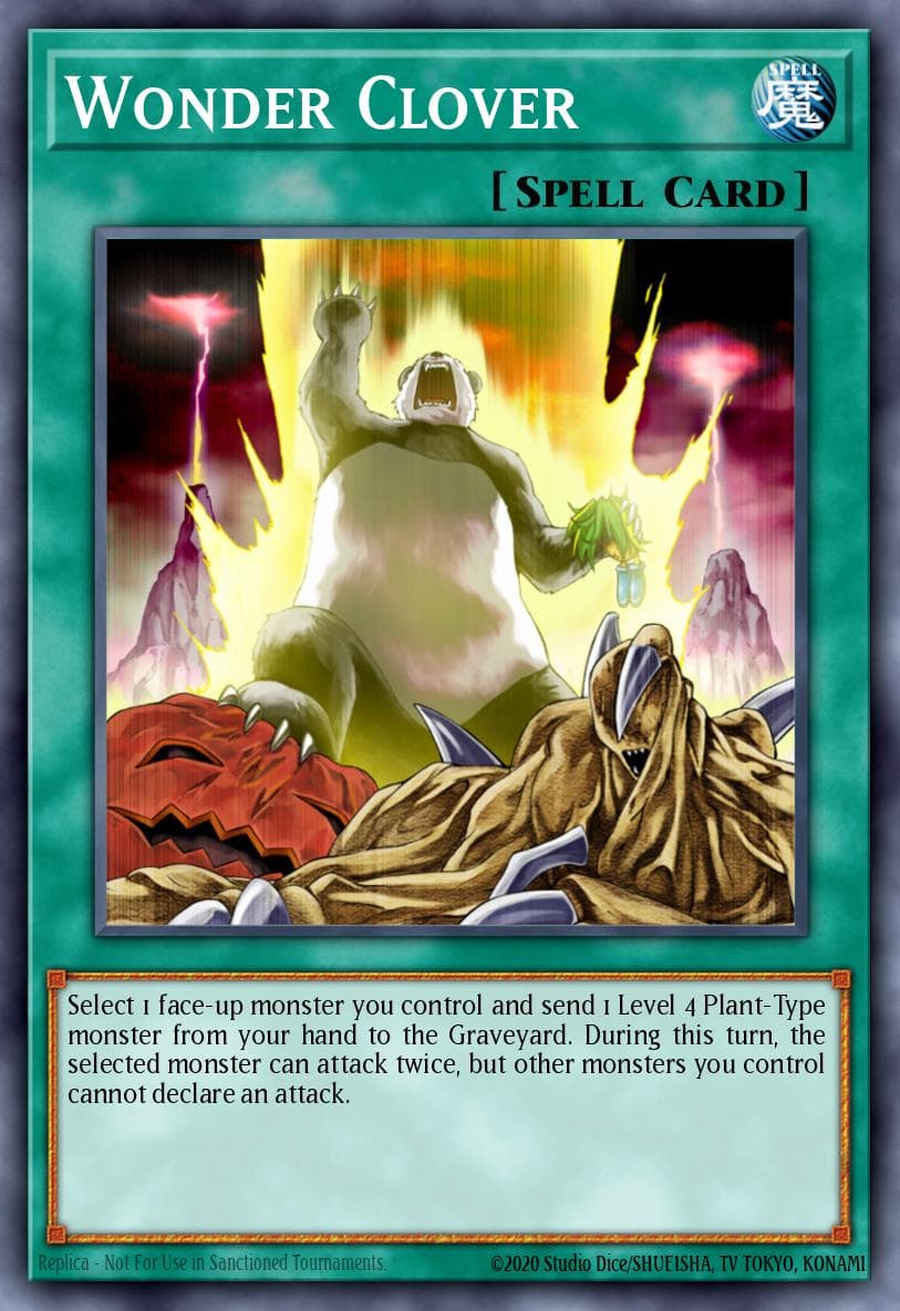 Wonder Clover Raging Battle: Special Edition card