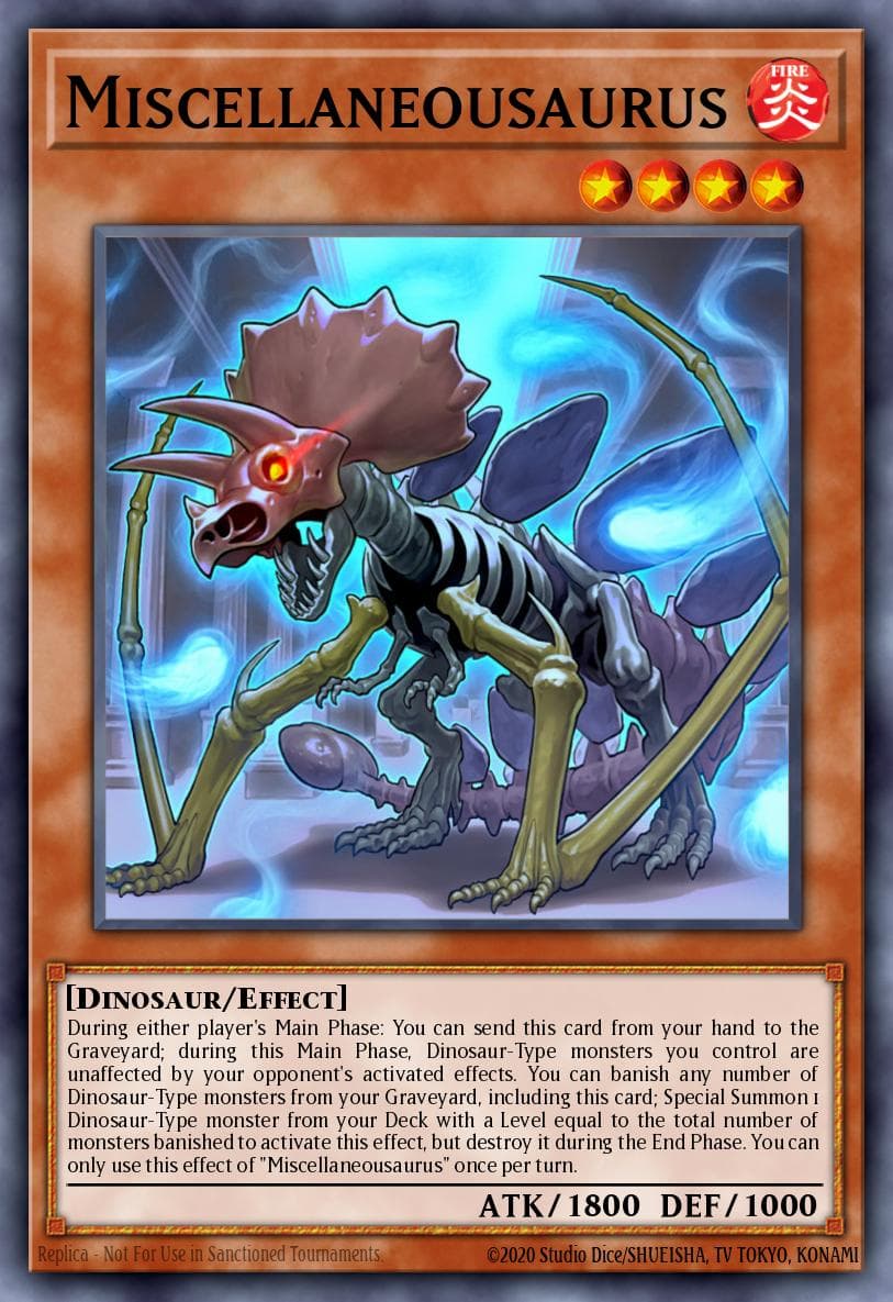 幻创之混拼恐龙 遊戲王 card