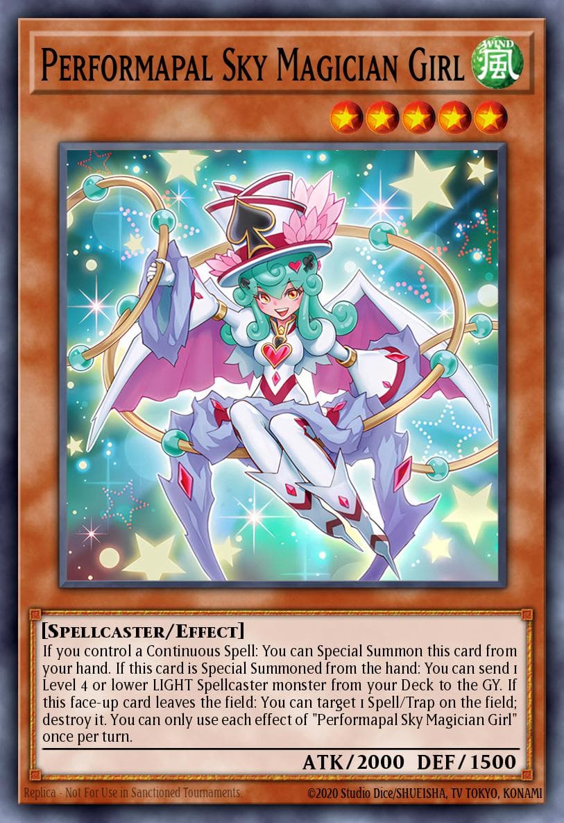 Performapal Sky Magician Girl Supreme Darkness card