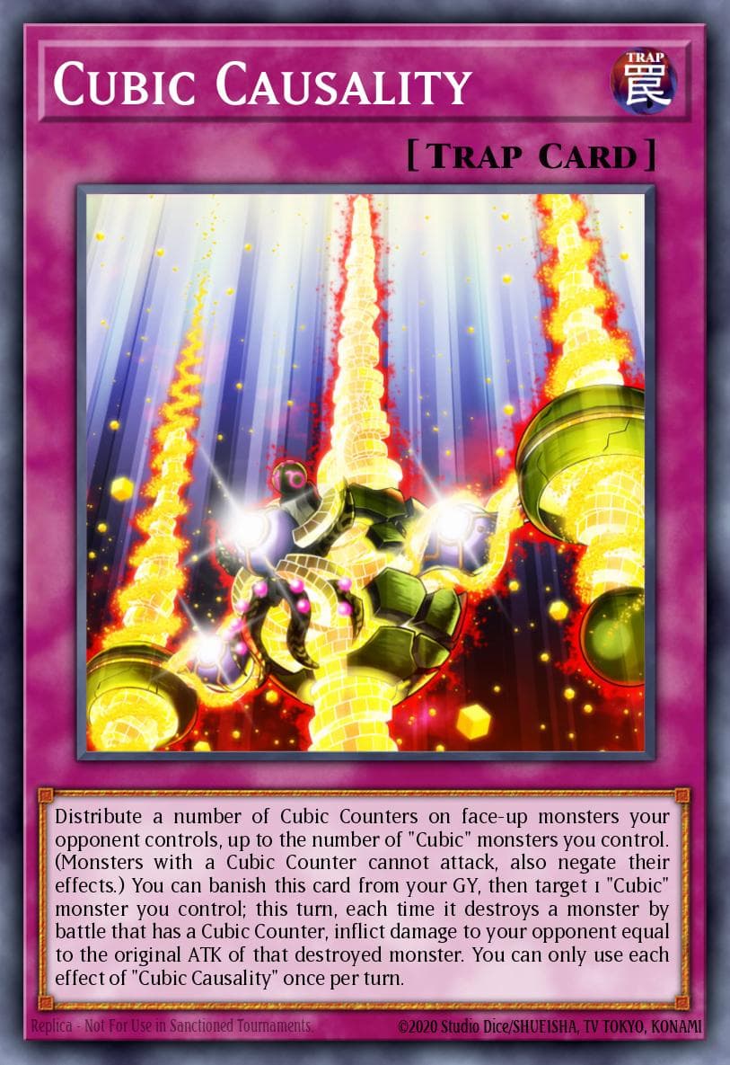 Cubic Causality Duel Overload card