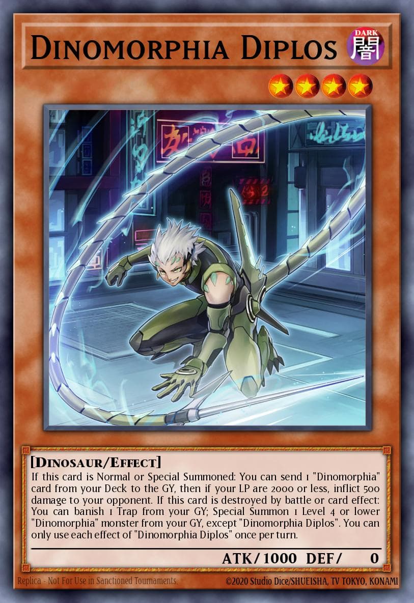 Dinomorphia Diplos Battle of Chaos card