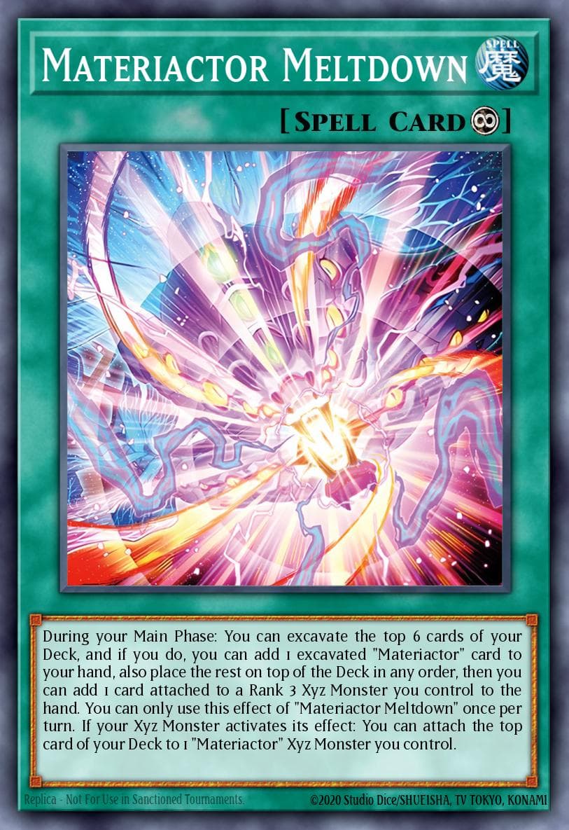 Materiactor Meltdown Supreme Darkness card
