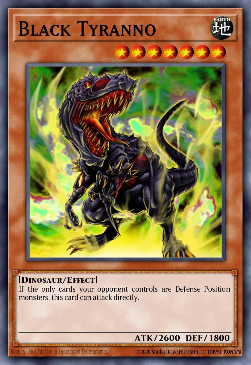 Black Tyranno Structure Deck: Dinosaur's Rage Special Set card