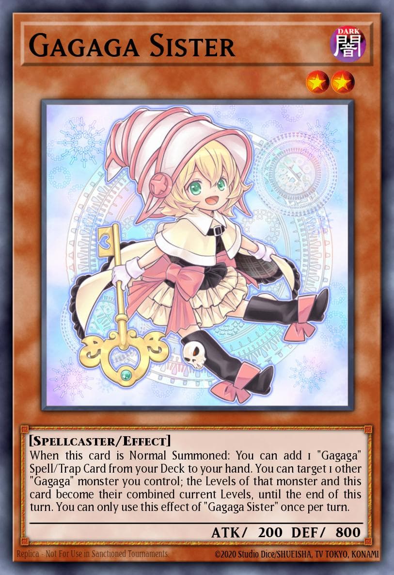 Gagaga Sister World Superstars card