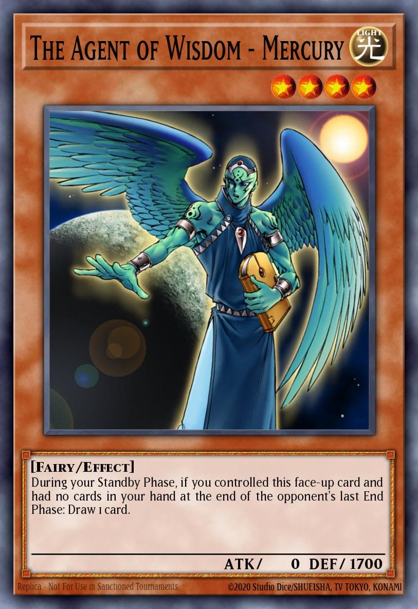The Agent of Wisdom - Mercury Lost Sanctuary Structure Deck card