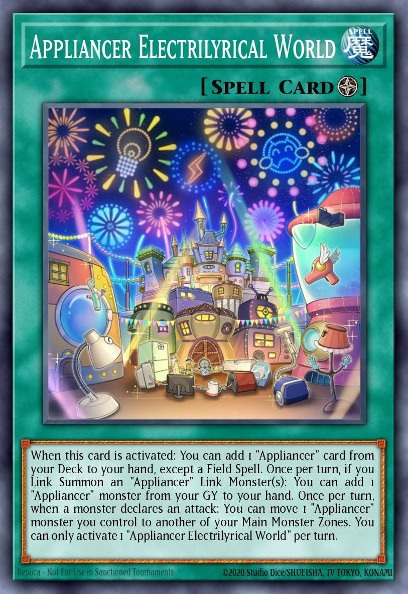 Appliancer Electrilyrical World Battles of Legend: Armageddon card
